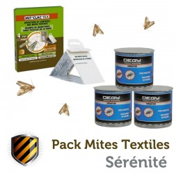 Pack Mites Textiles Essentiel